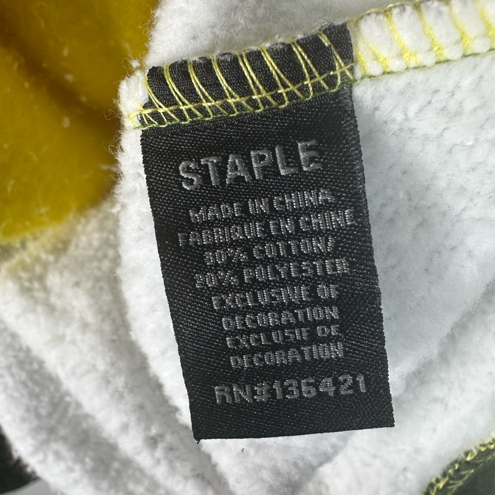 Staple Pigeon Camp Hoodie Unisex Colorful Streetwear Size Large - Picture 5 of 8